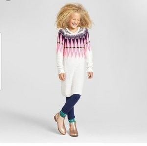 Girls sweater Fairlyle dress sweaterdress
